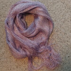 Elegant Purple Women's Scarf